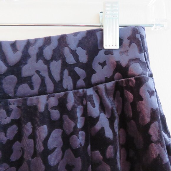 KILLSTAR Nine Lives Skirt in Purple Plum Gothic Maxi Burnout Velvet Size XS NWT - Picture 5 of 16